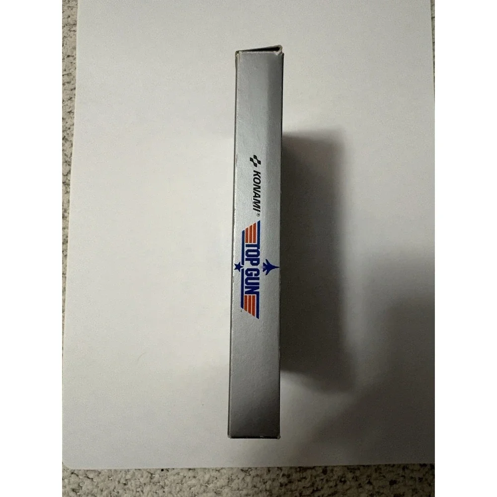 Nintendo NES Top Gun Konami Simulation Action Manual Boxed Cartridge NTSC 1987